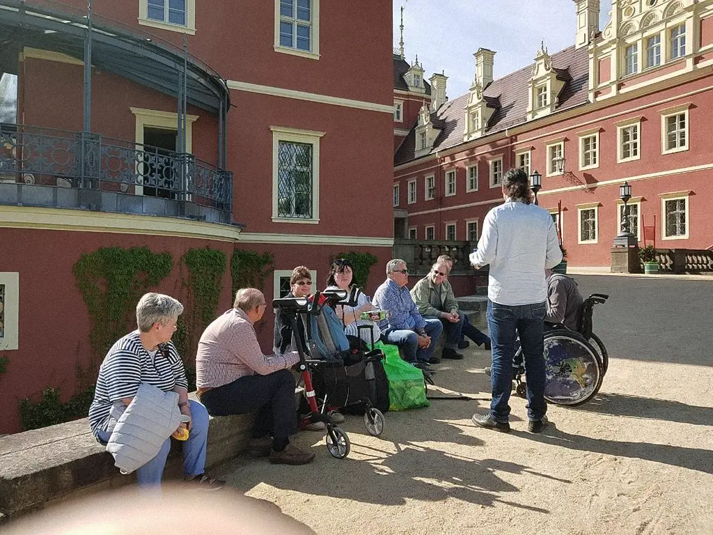 Aktionstag und Erkundung barrierefreies Reisen in Bad Muskau 2018