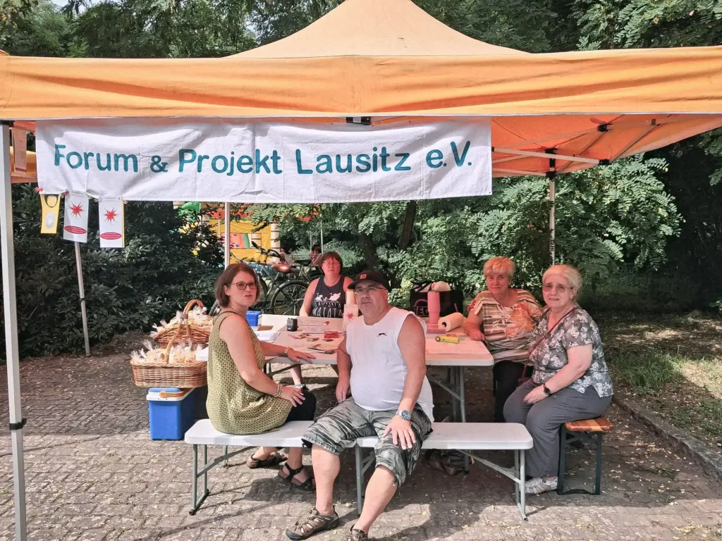 Fest der Vereine, Stand des Vereins Forum & Projekt Lausitz